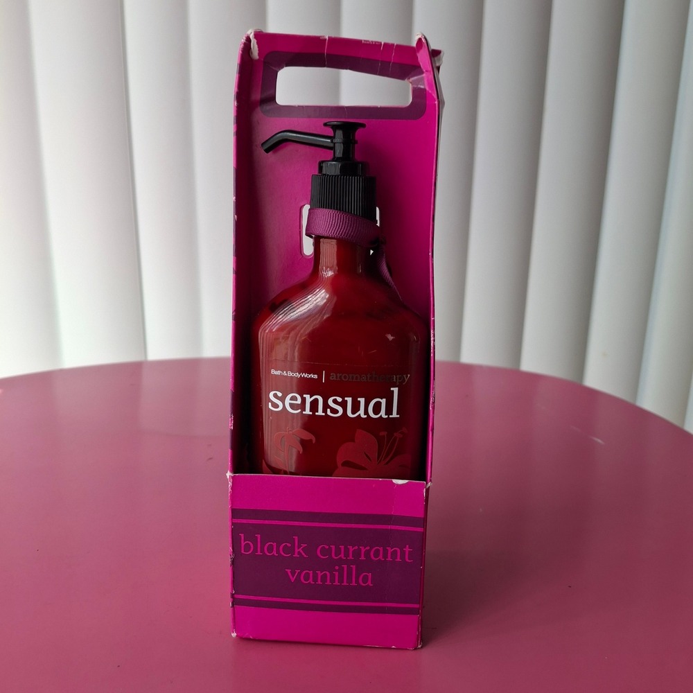Bath & Body Works BLACK CURRANT VANILLA Aromatherapy Gift Box Set Discontinued